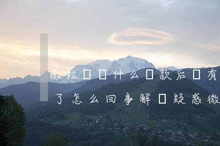 微粒貸為什么還款后沒有圖標(biāo)了怎么回事，解決疑惑：微粒貸還款后為何圖標(biāo)消失？